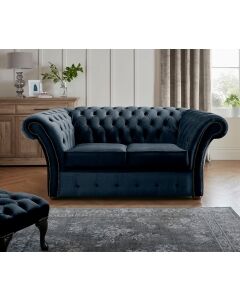 Chesterfield Beaumont 2 Seater Sofa Malta Peacock 04