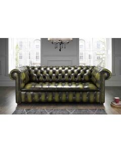 Chesterfield Classic Buttoned Seat 3 Seater