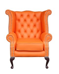 Affordable Orange Fireside and Wingback Chairs ChesterfieldSofas