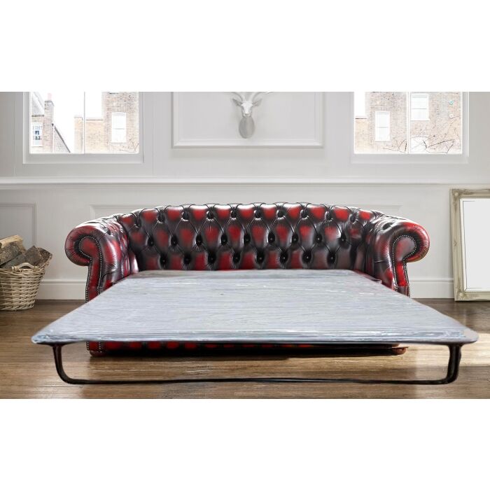 2 seater chesterfield sofa bed hotsell